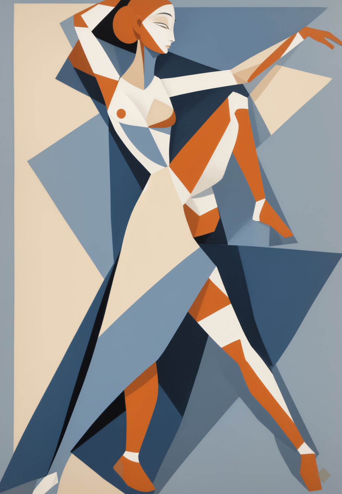 Cubist Dancer