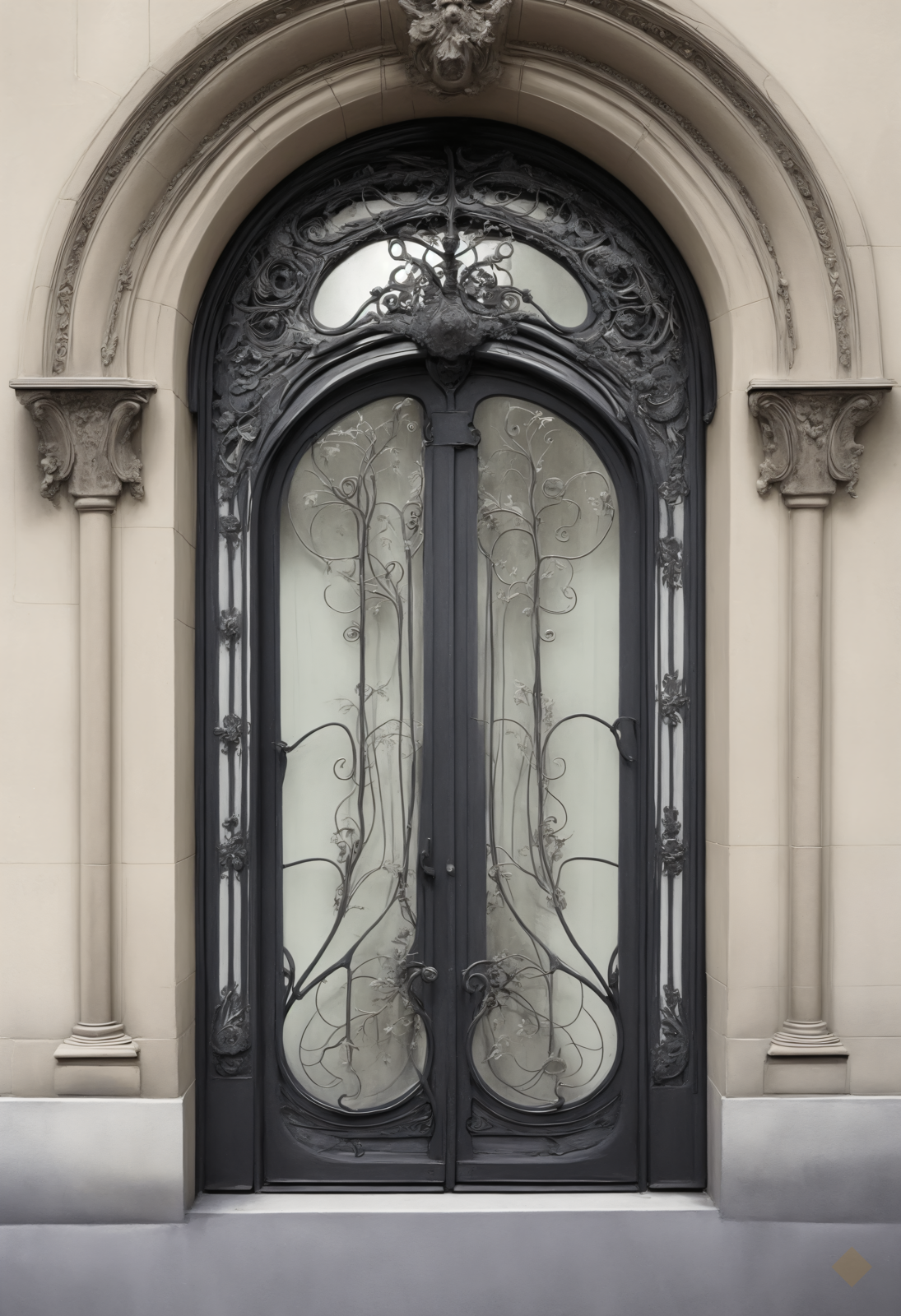 Art Nouveau Entrance