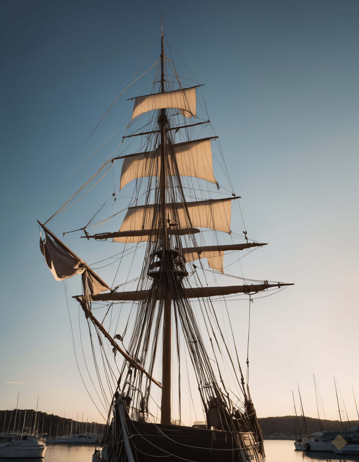 Tall Ship at Berth