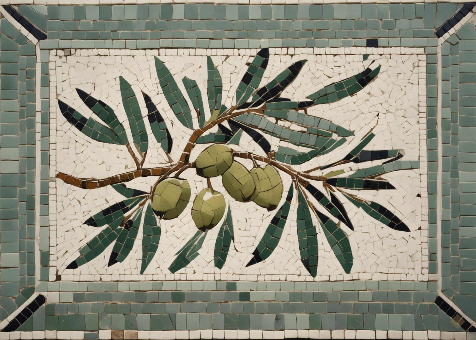 Olive Branch Floor Panel