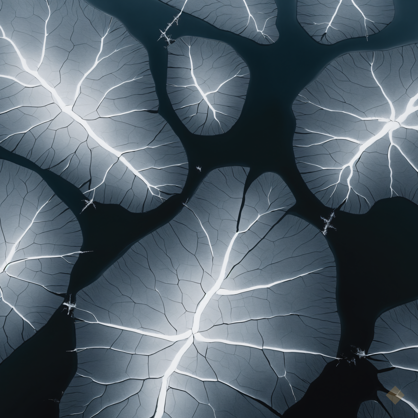 Frozen Lake Cracks