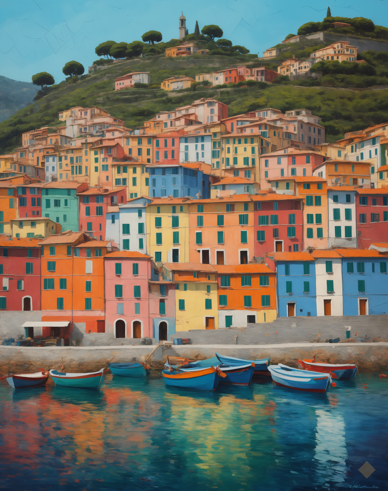 Cinque Terre Stack