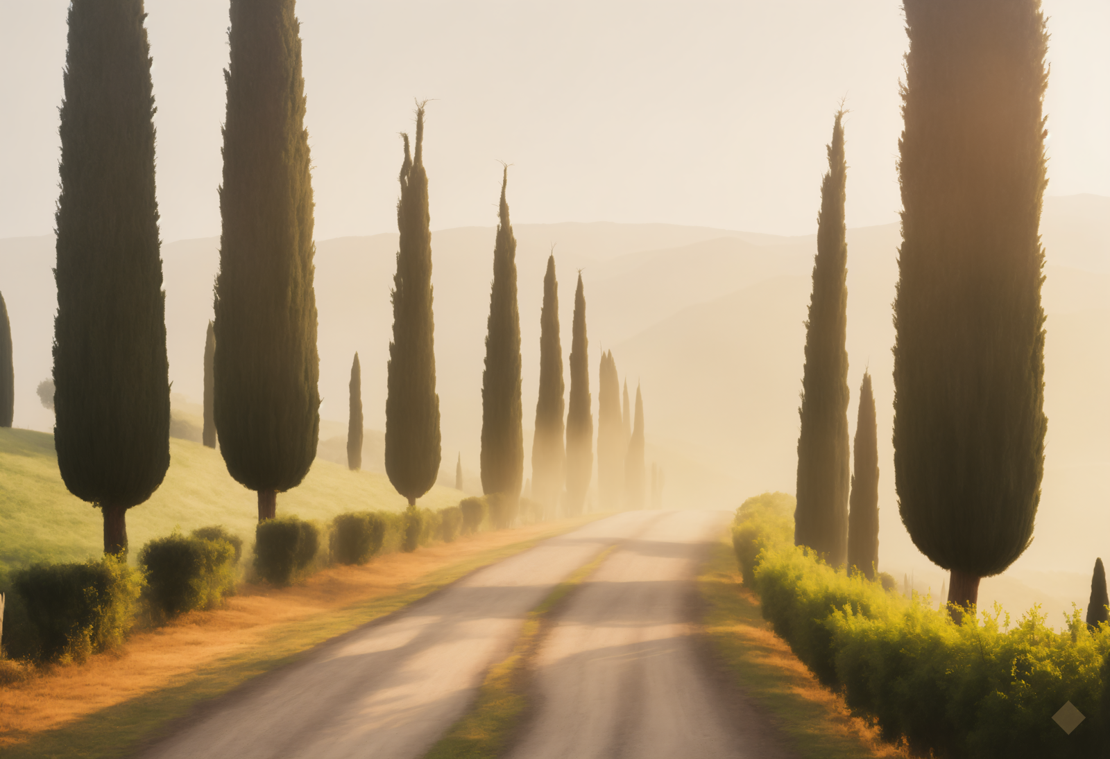 Tuscany Morning Fog