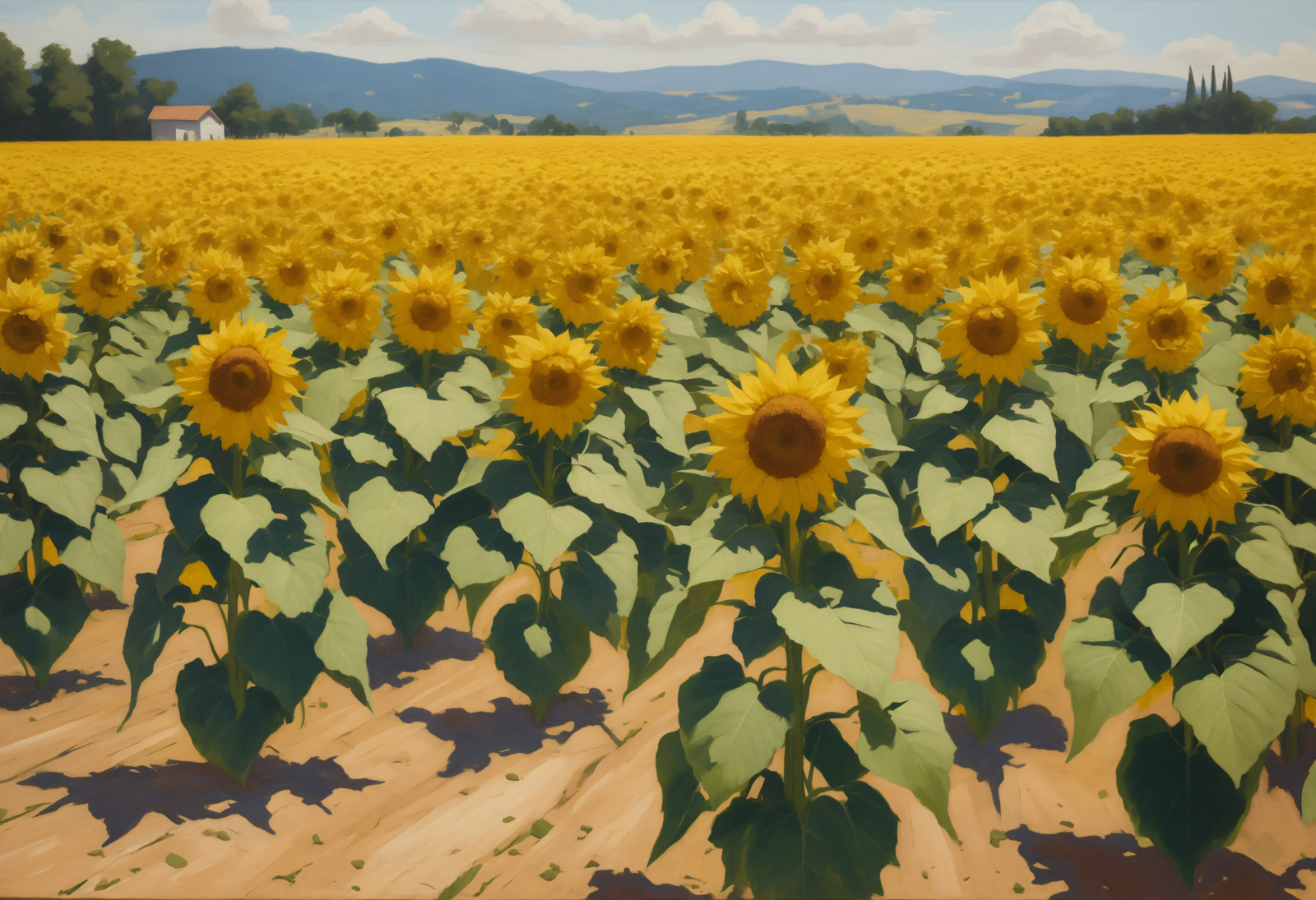 Sunflower Field Noon