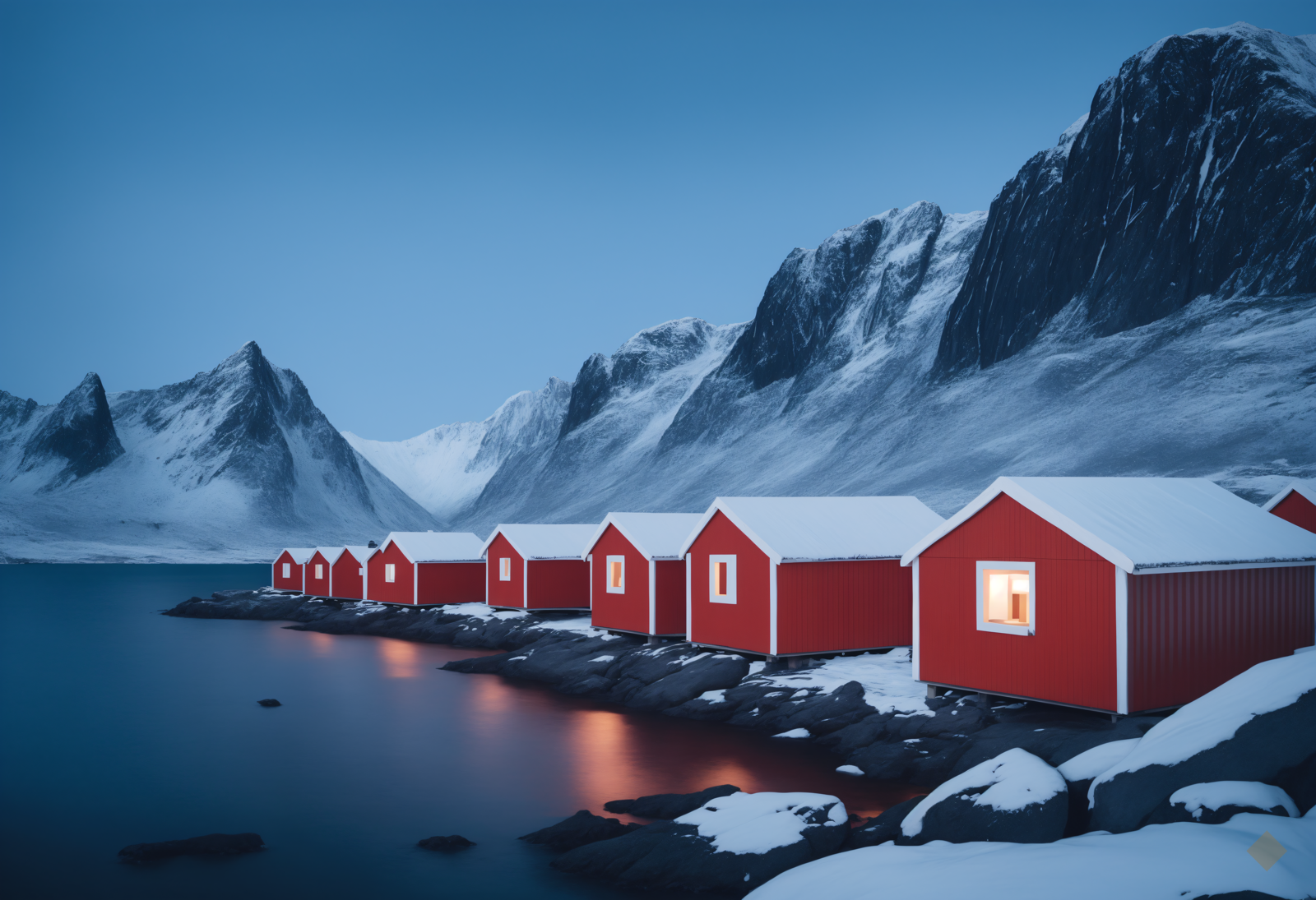 Lofoten Winter Red