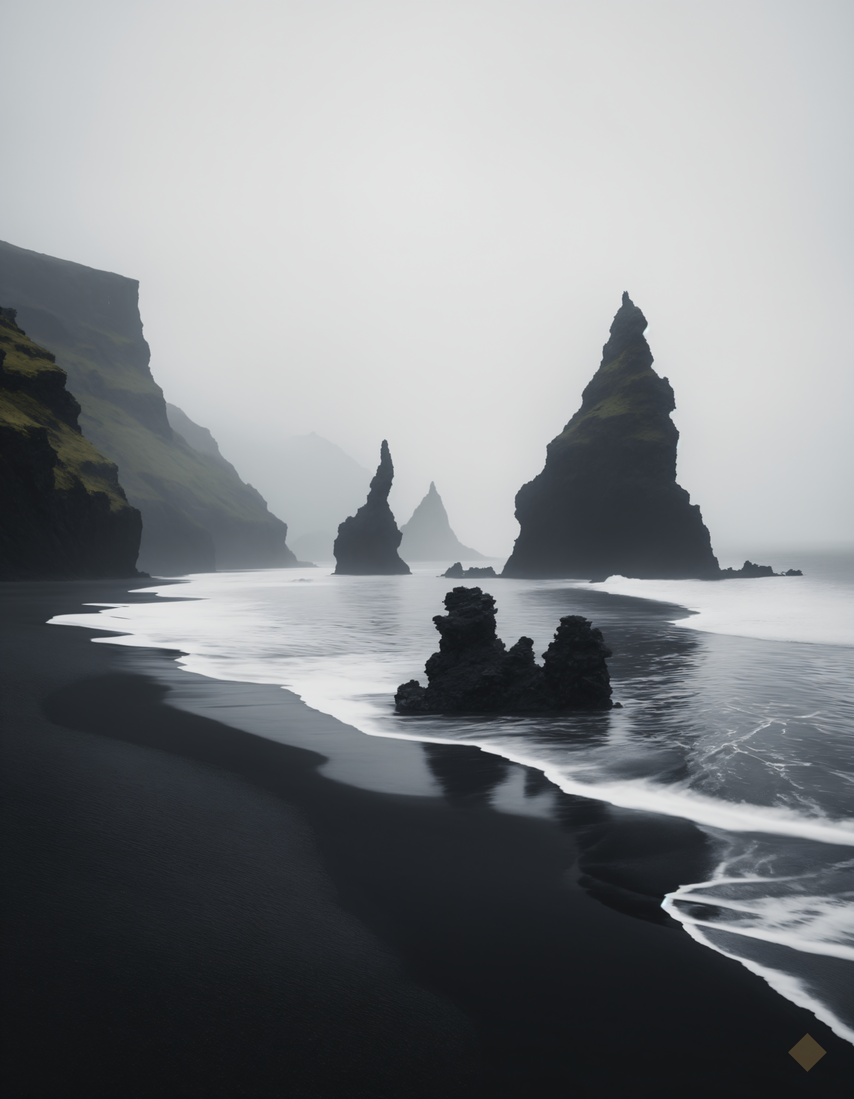 Reynisdrangar Black Sand