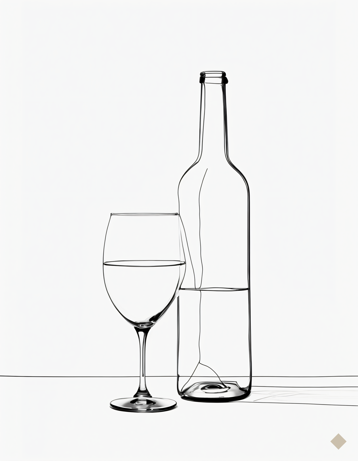 One Line Wine Hour