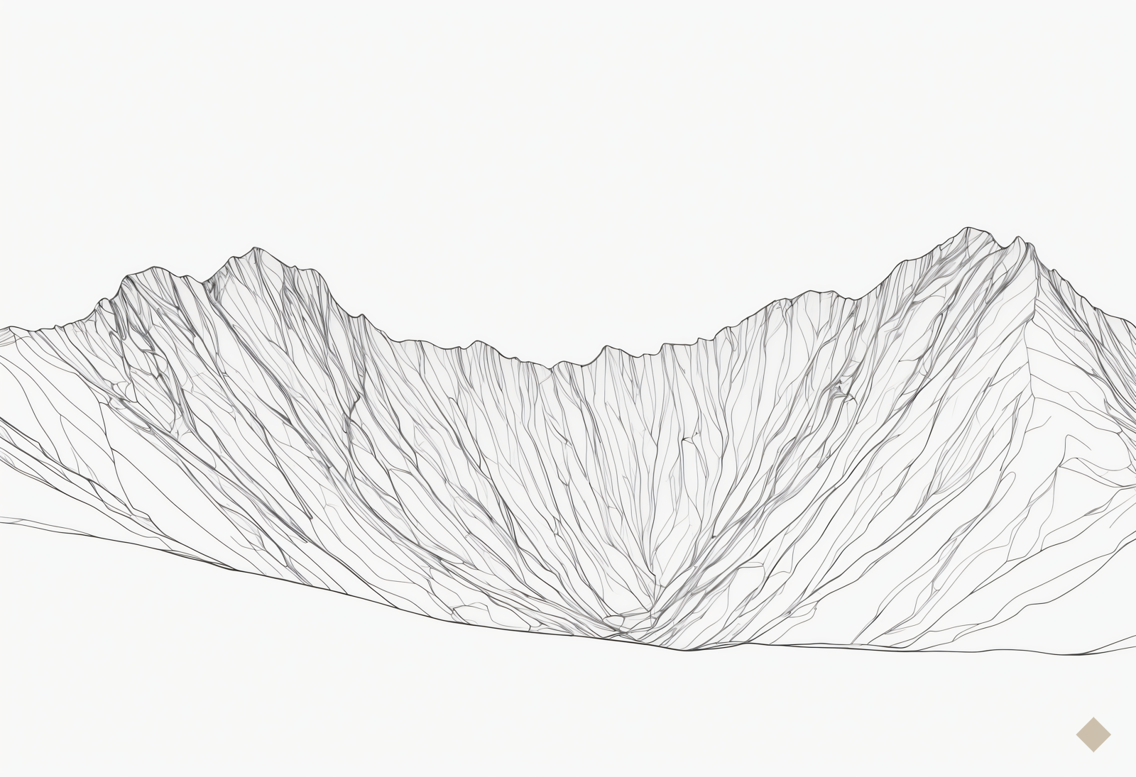 One Line Alps