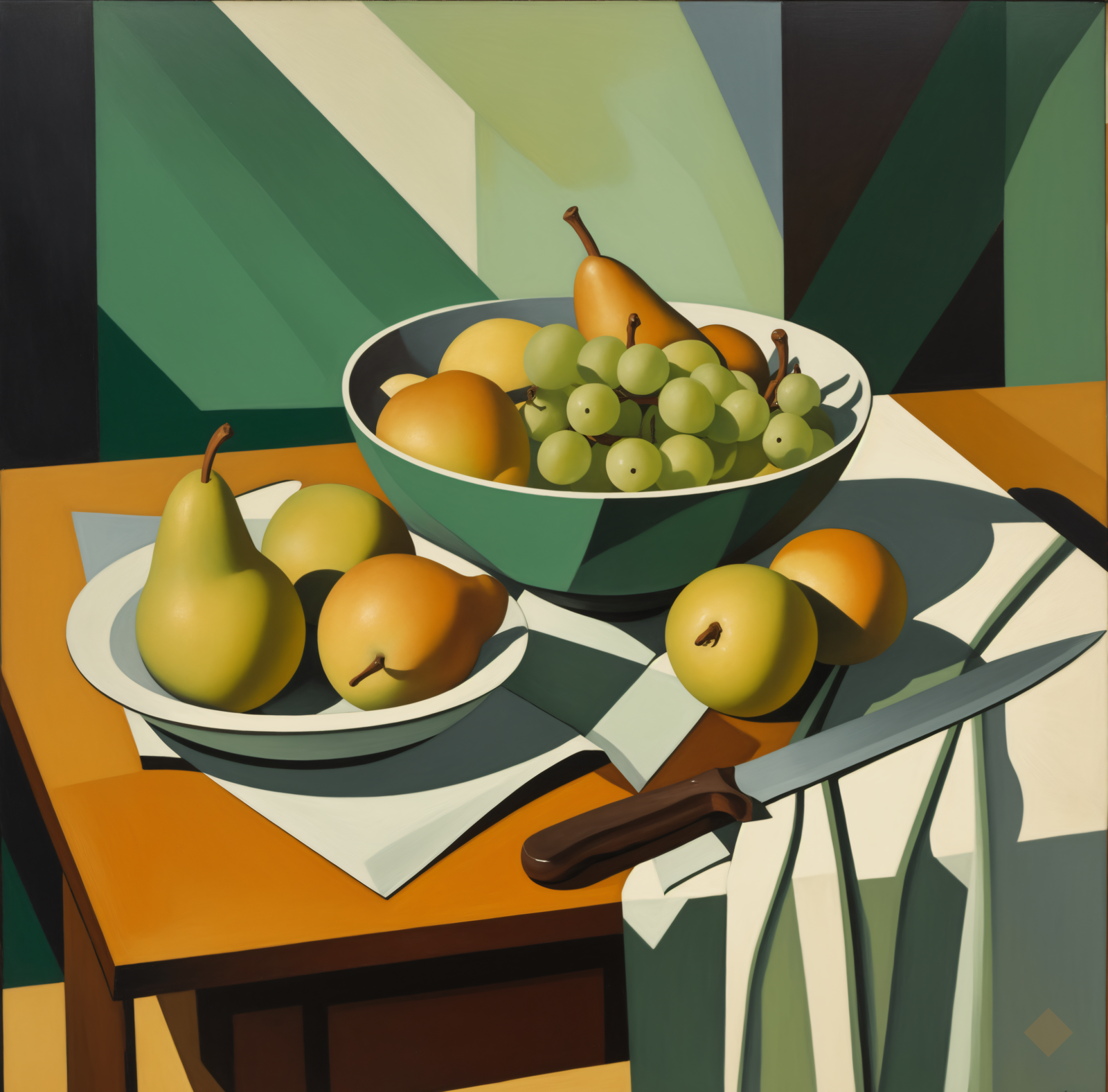 Cubist Fruit Bowl