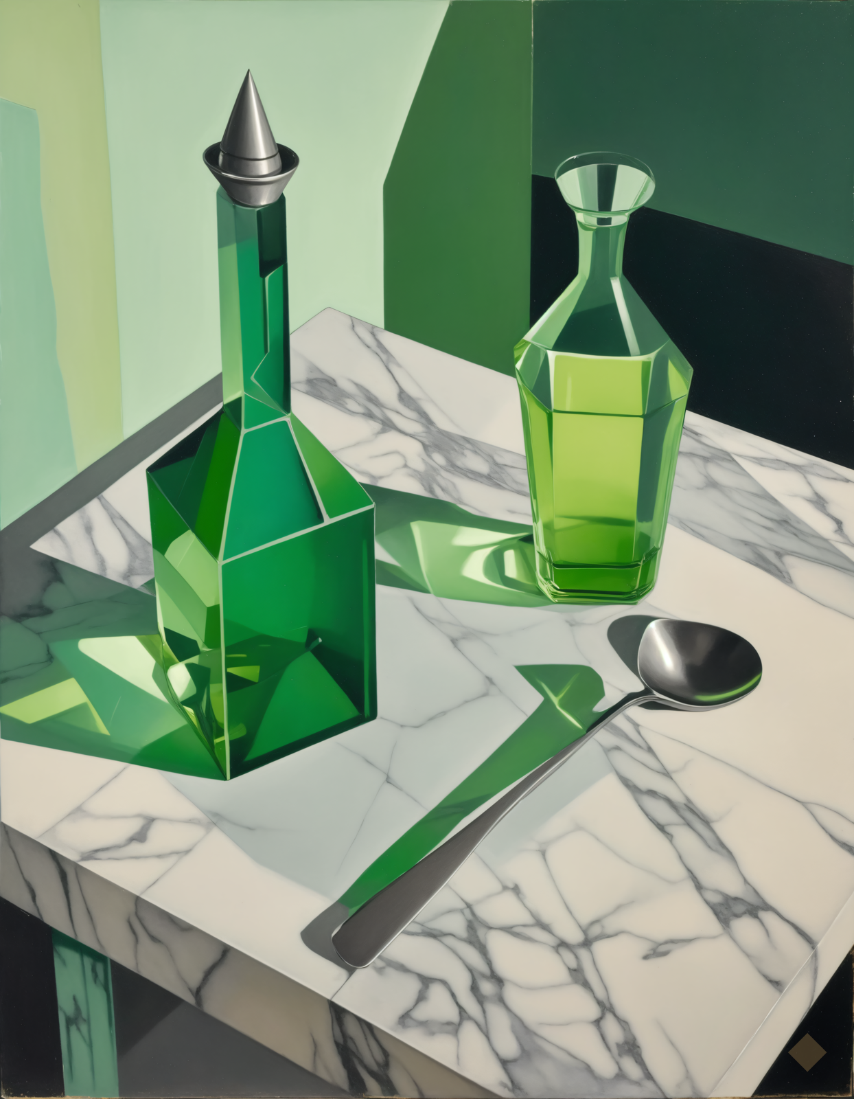 Cubist Absinthe Hour