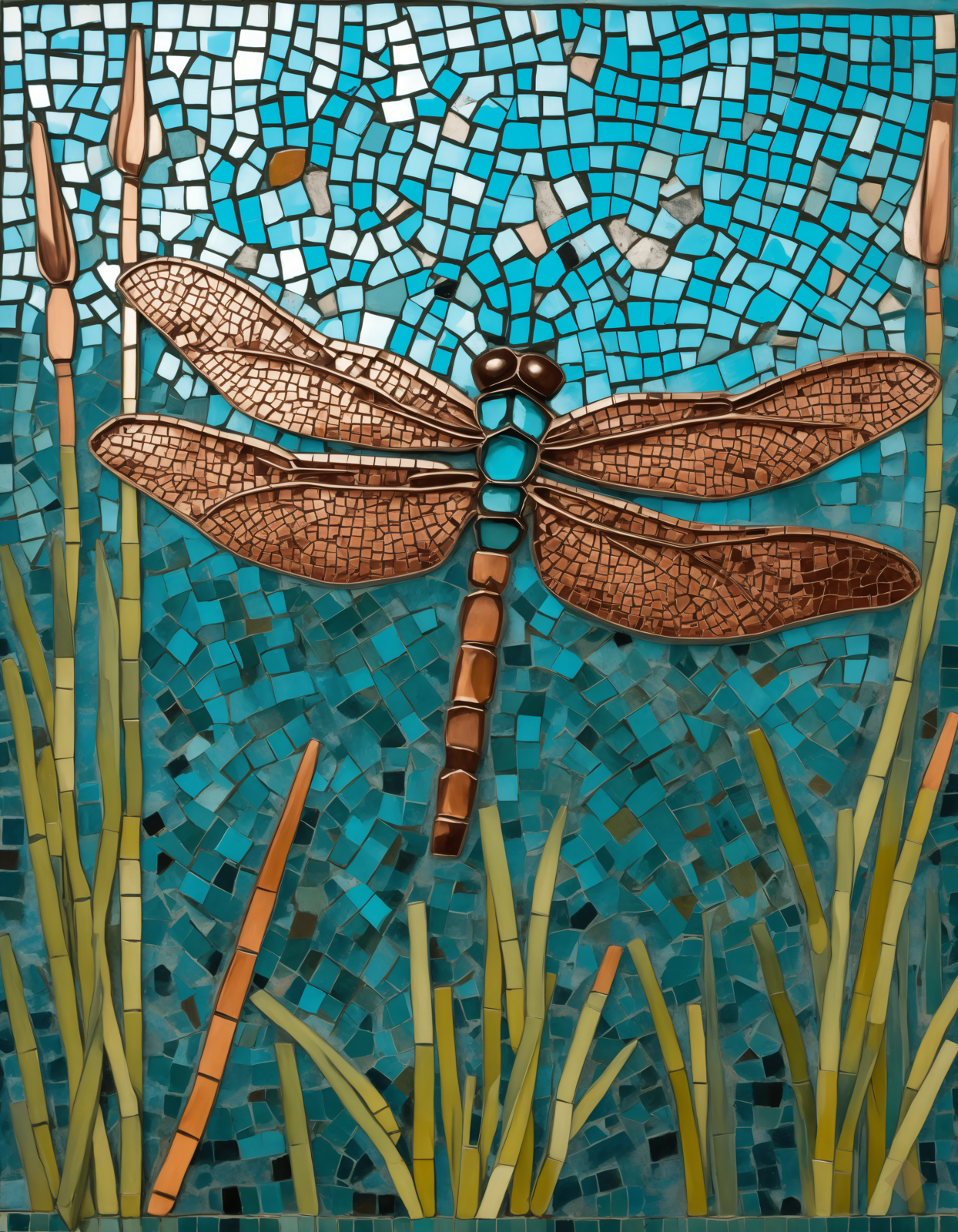 River Dragonfly Mosaic