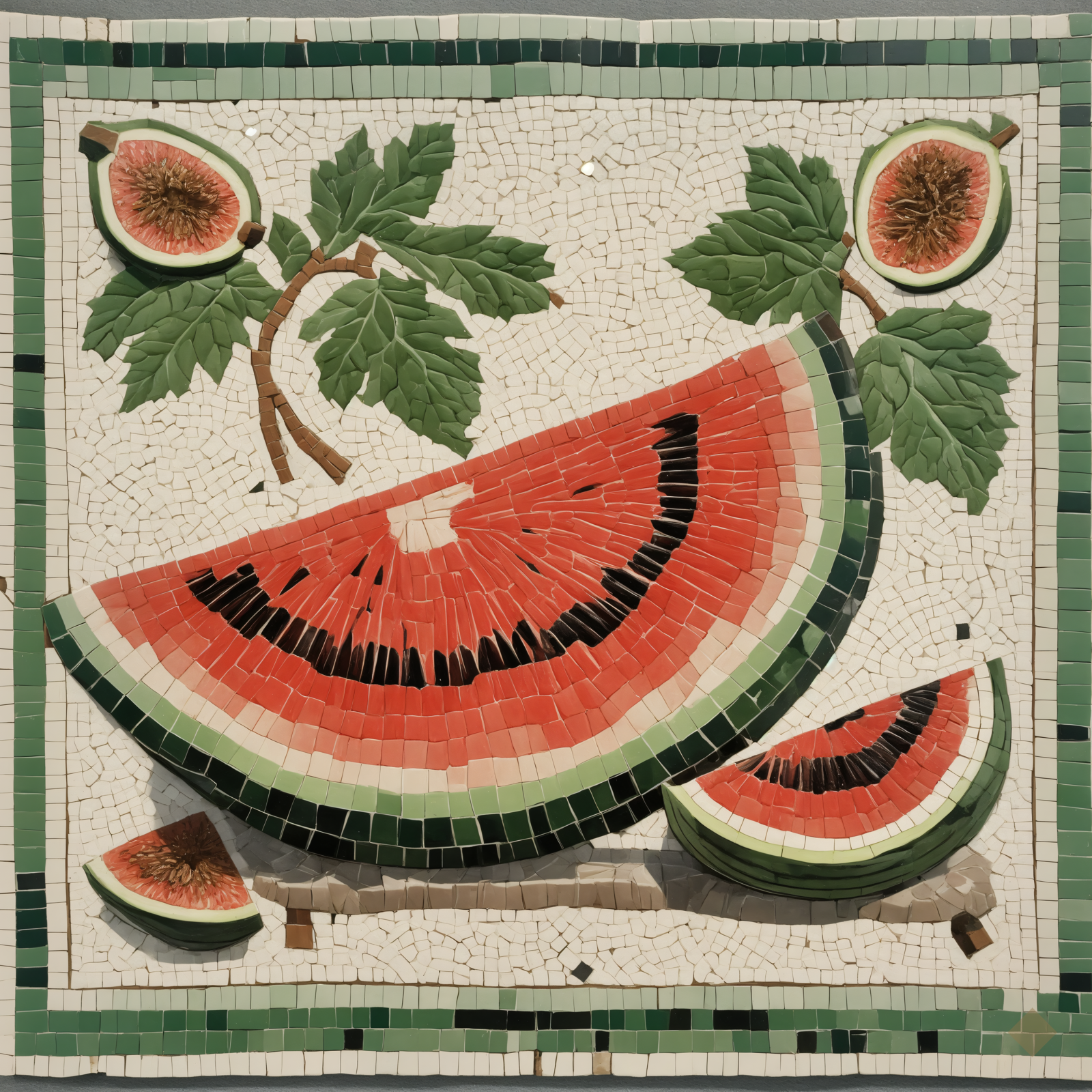 Mosaic Melon Slice