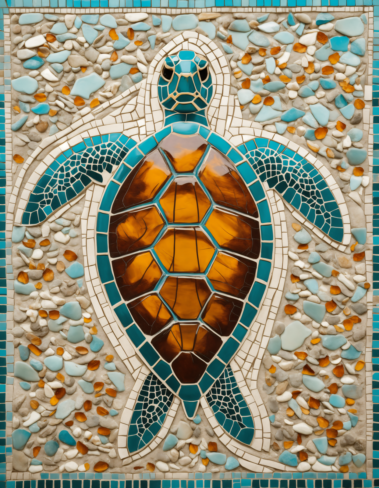Turtle Cove Mosaic