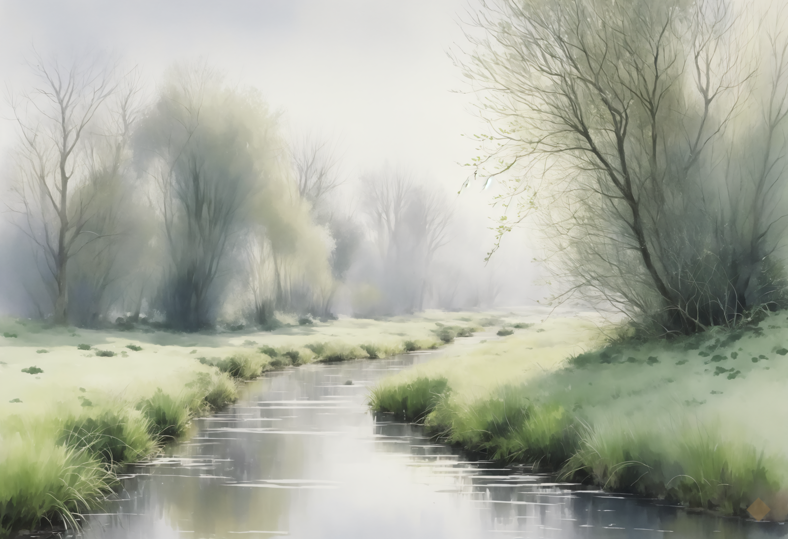 Slow River Morning