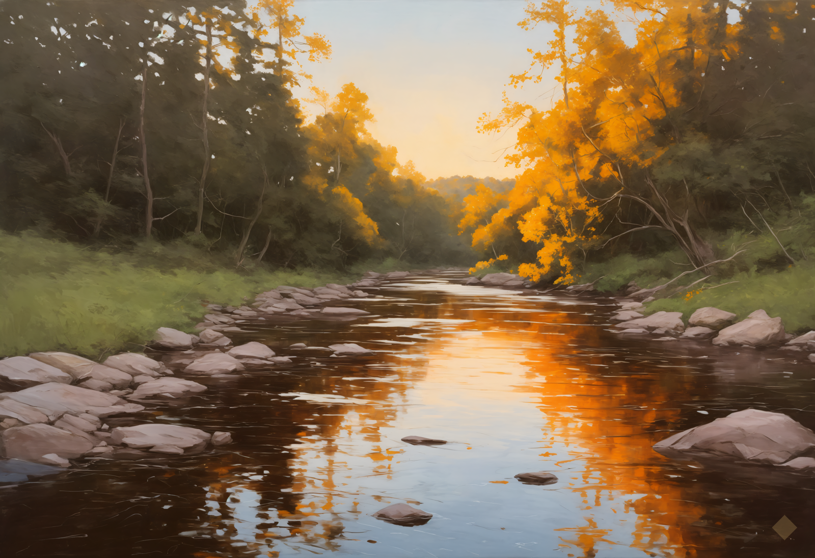 River Gold Hour