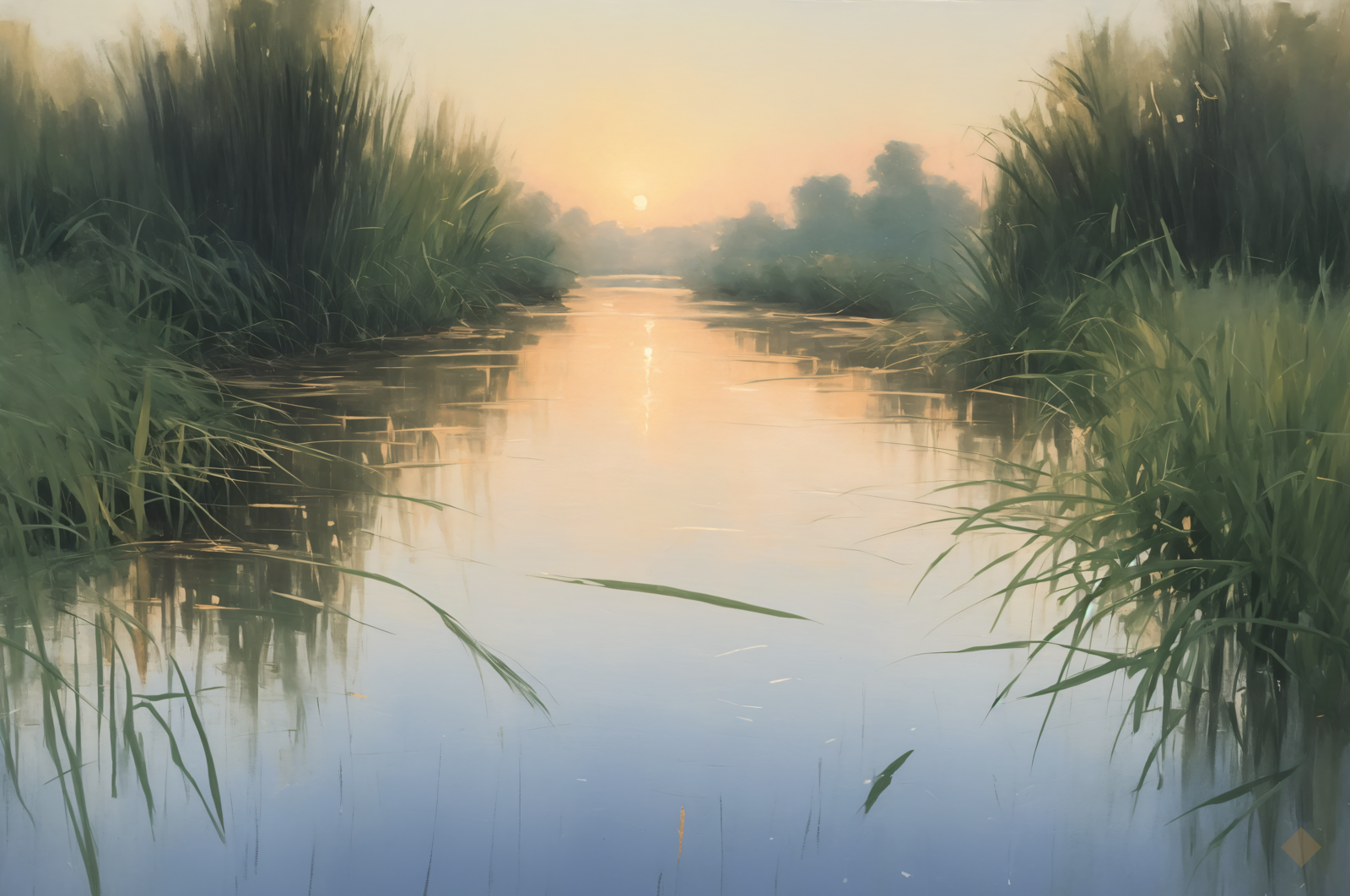 Reeds and Heat Haze