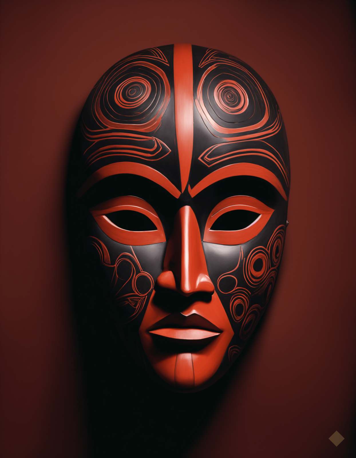 Red Earth Mask