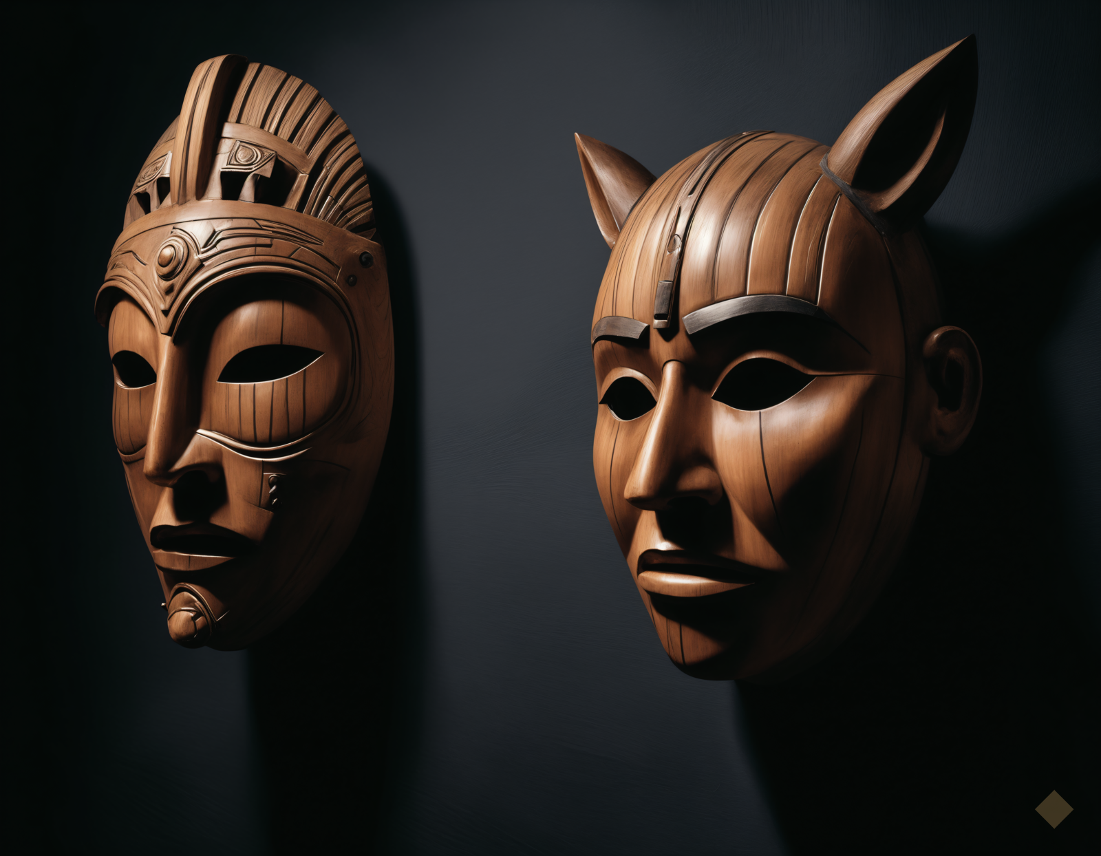 Two Masks