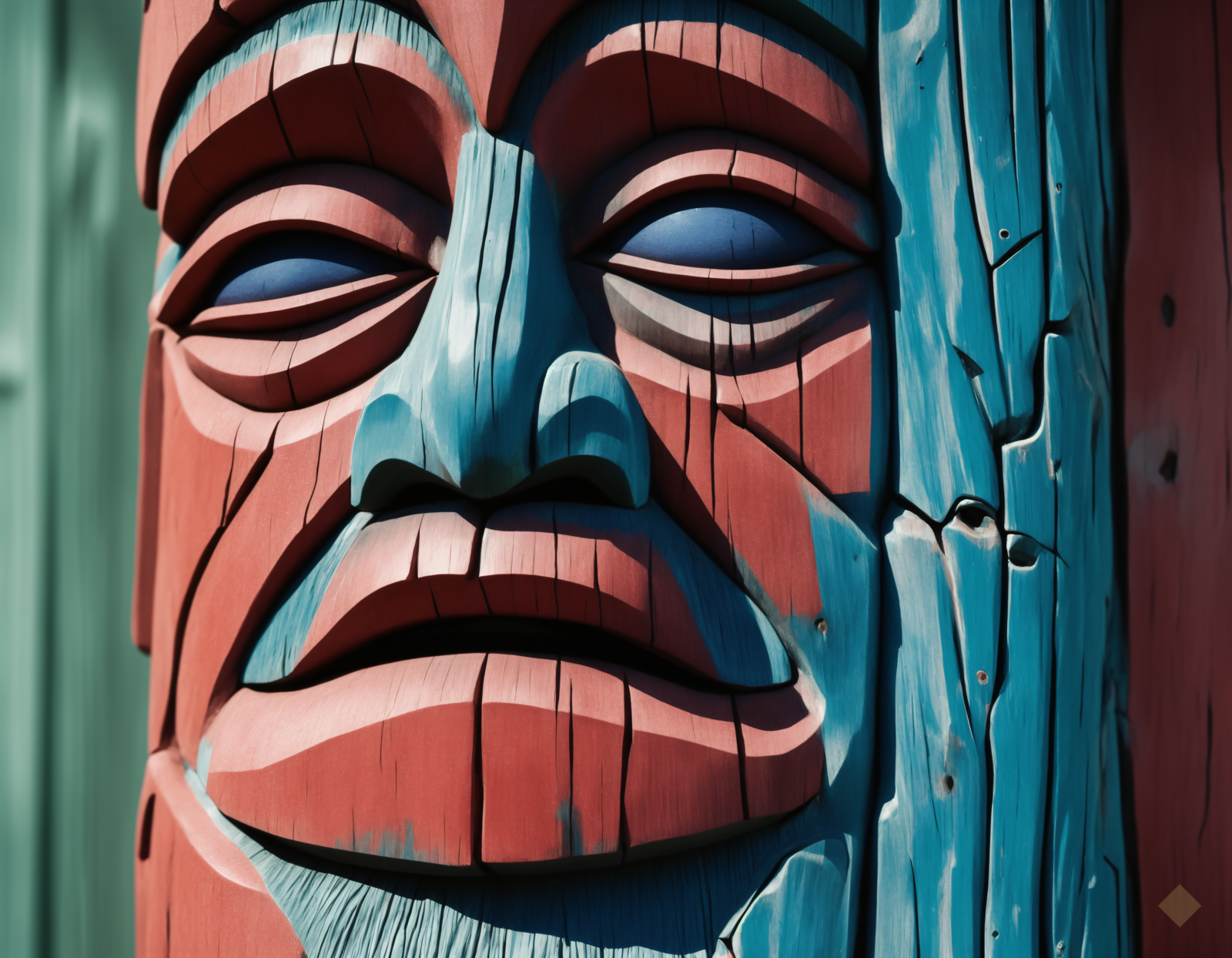 Faded Paint Detail