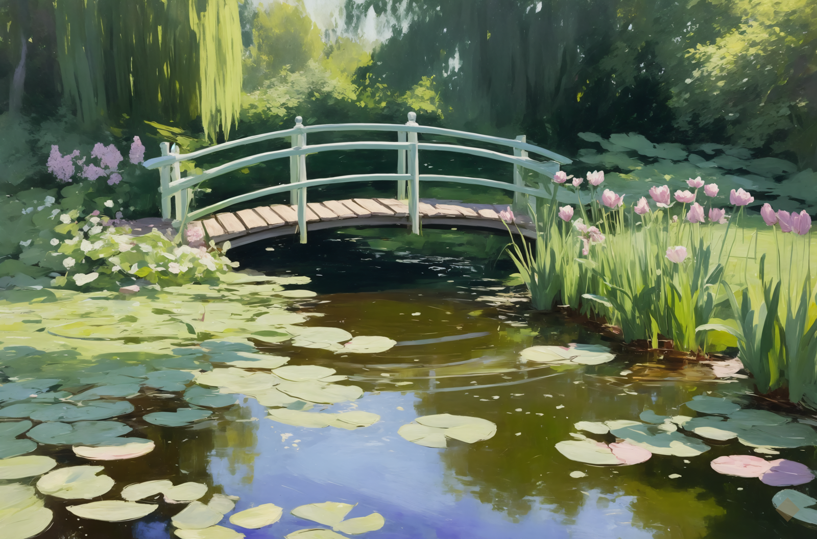 Pond in Broken Light
