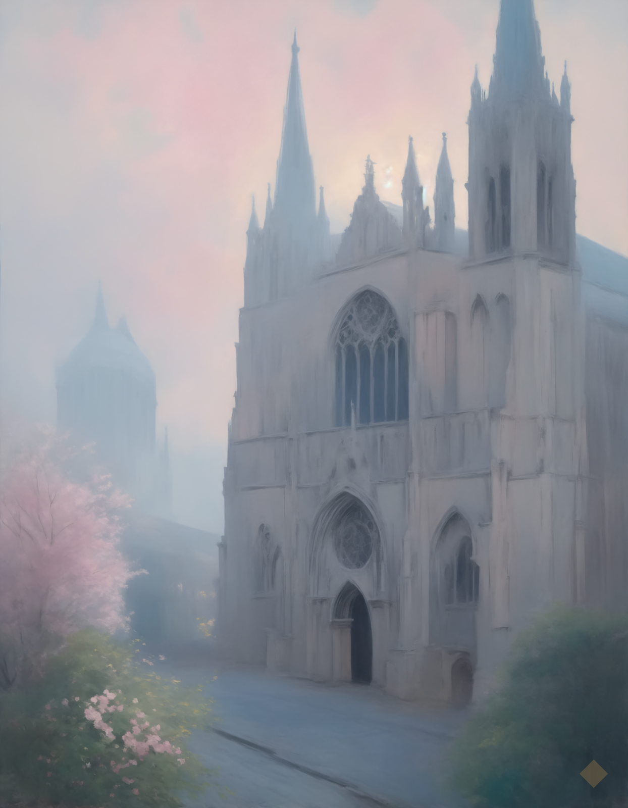 Cathedral in Morning Haze
