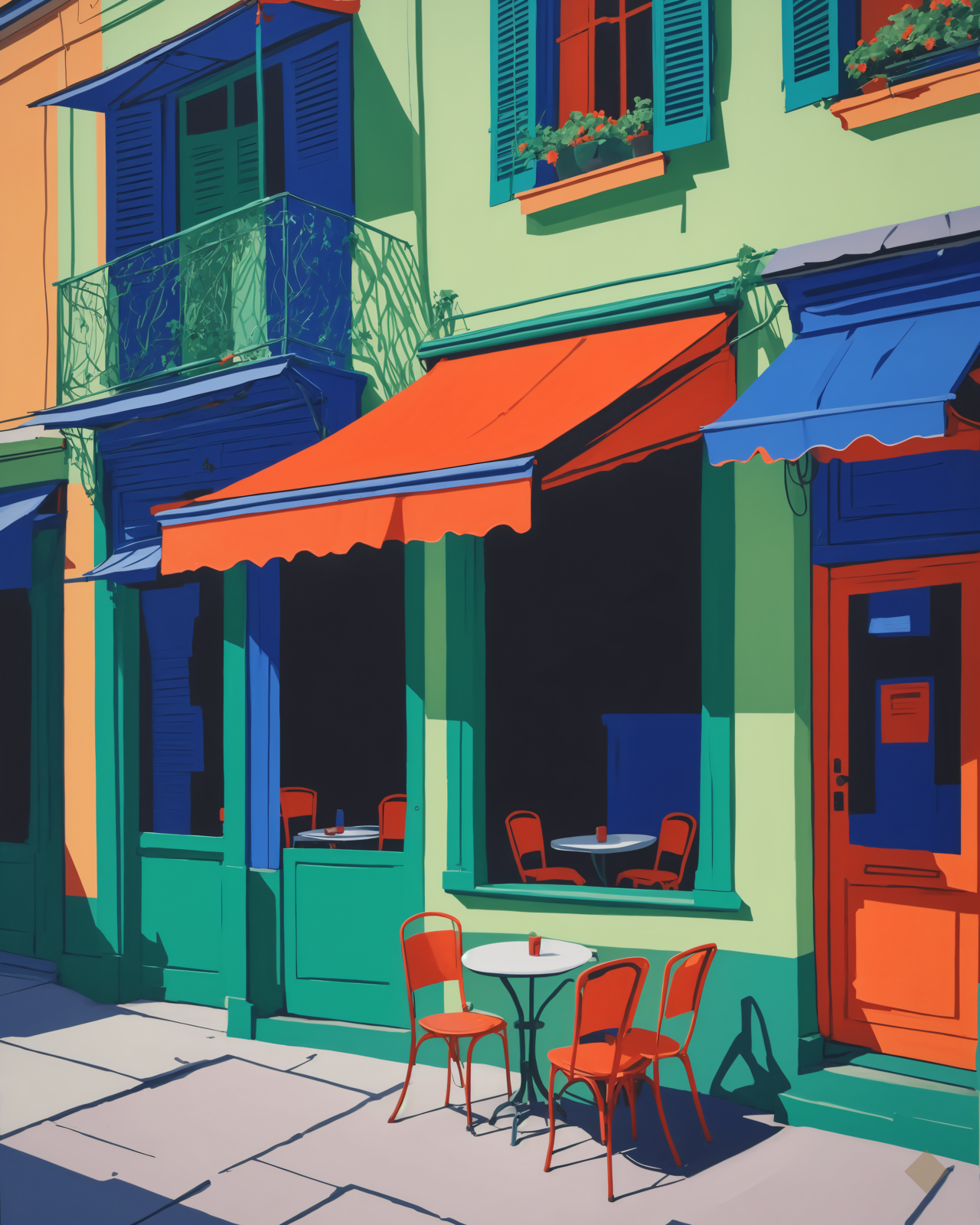 Café Awning in Vermilion