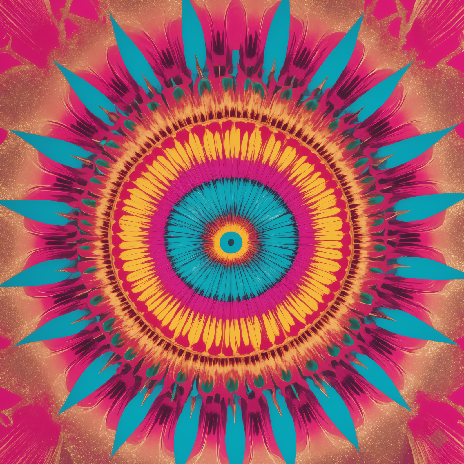 Sunburst Mandala