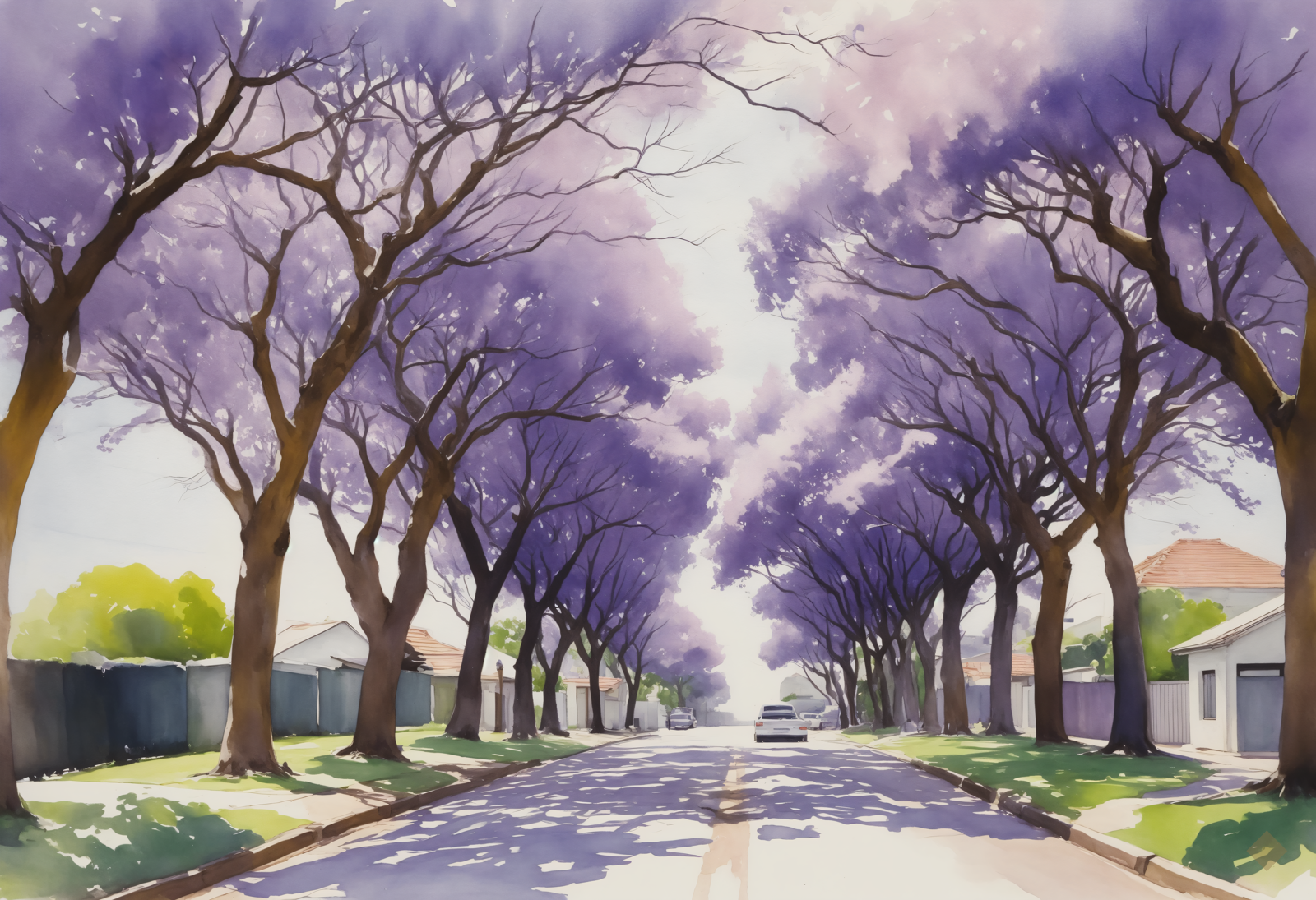 Jacaranda Tunnel