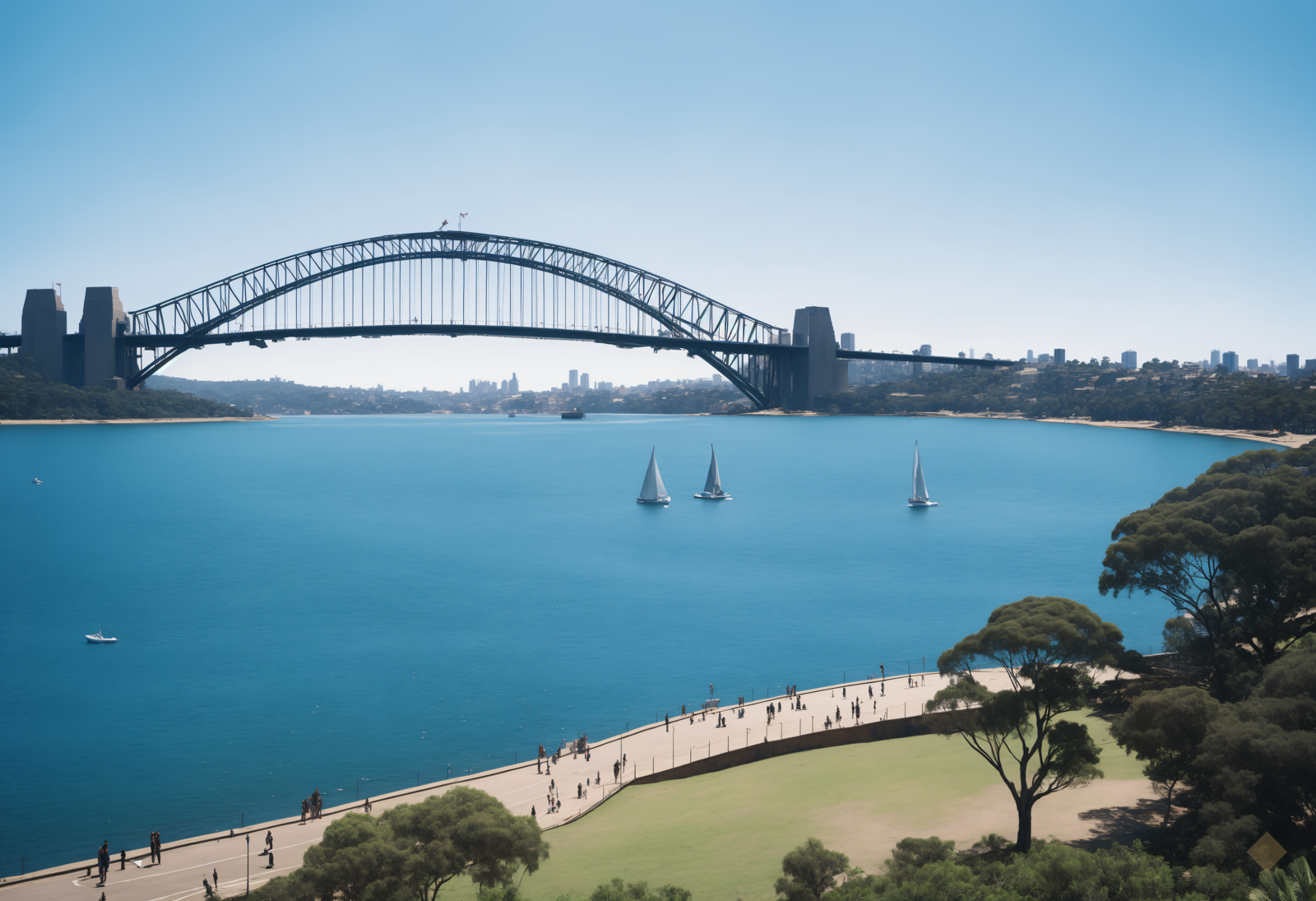 From Mrs Macquarie's Chair