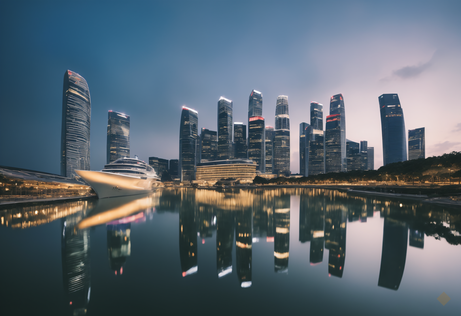 Marina Blue Hour