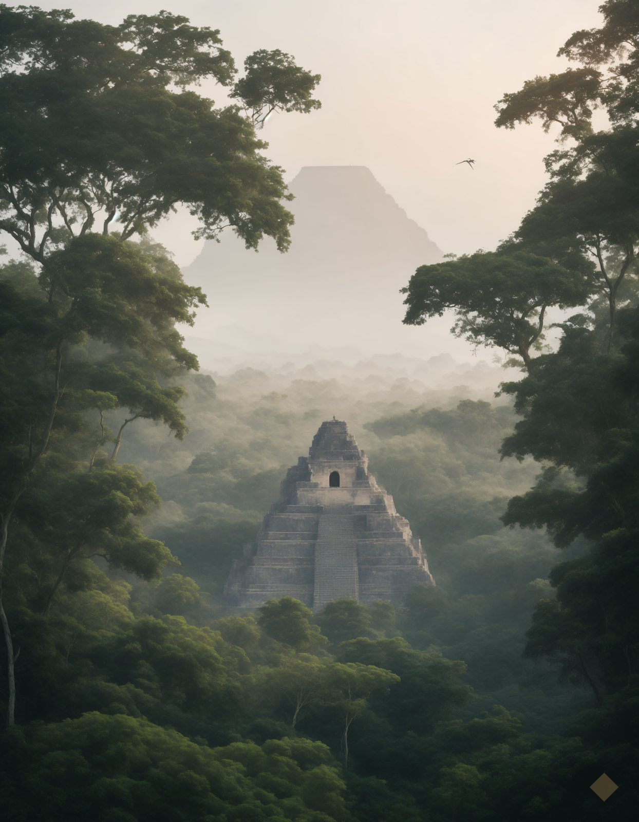 Pyramid over the Canopy