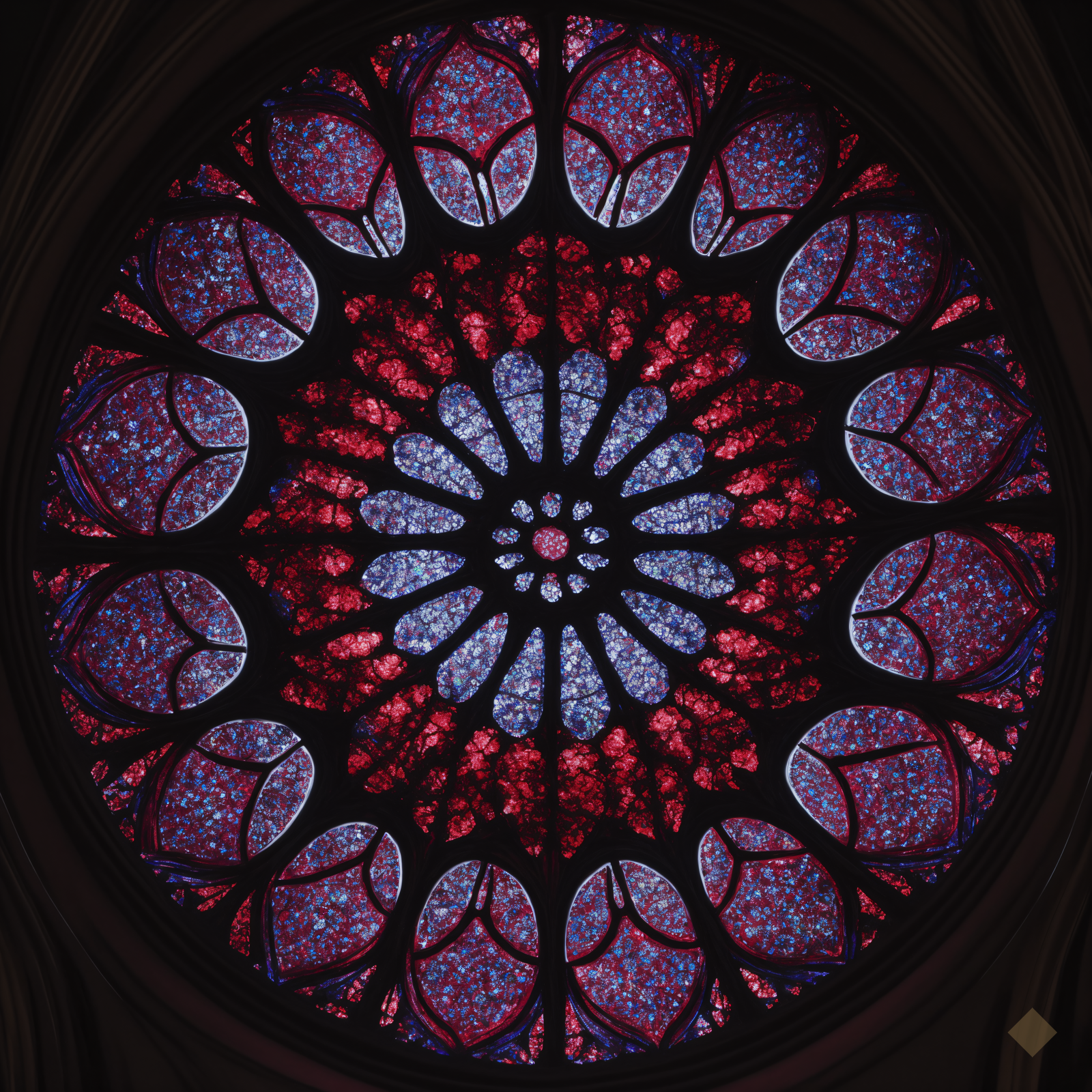 Rose Window, Lit