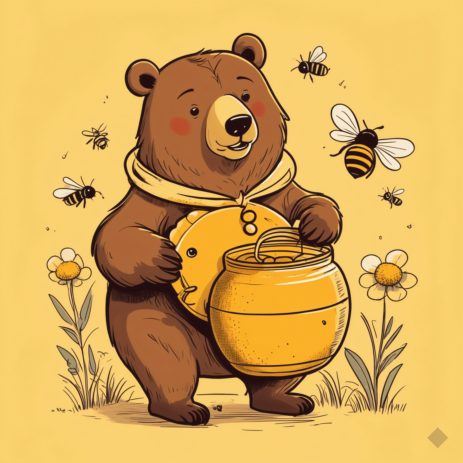 Bear and the Honey Pot