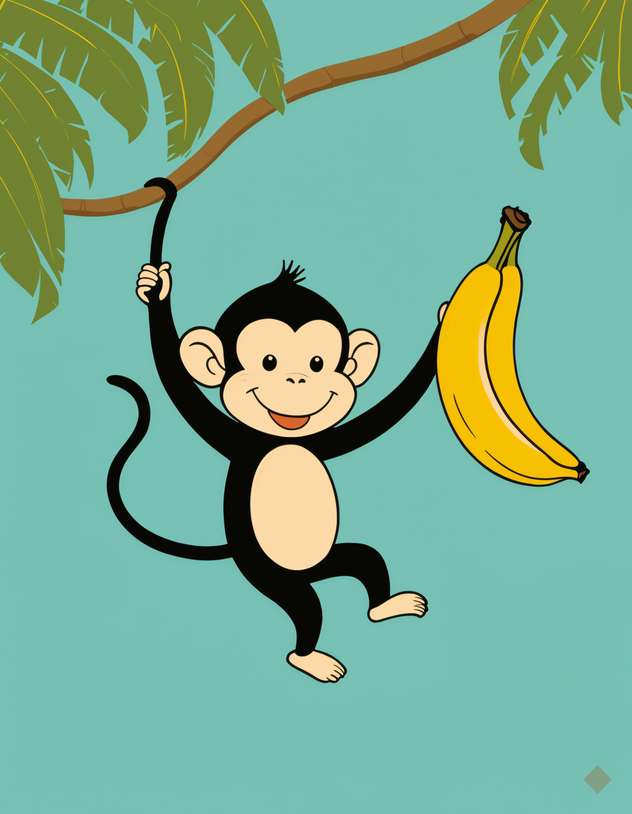 Monkey in the Banana Tree