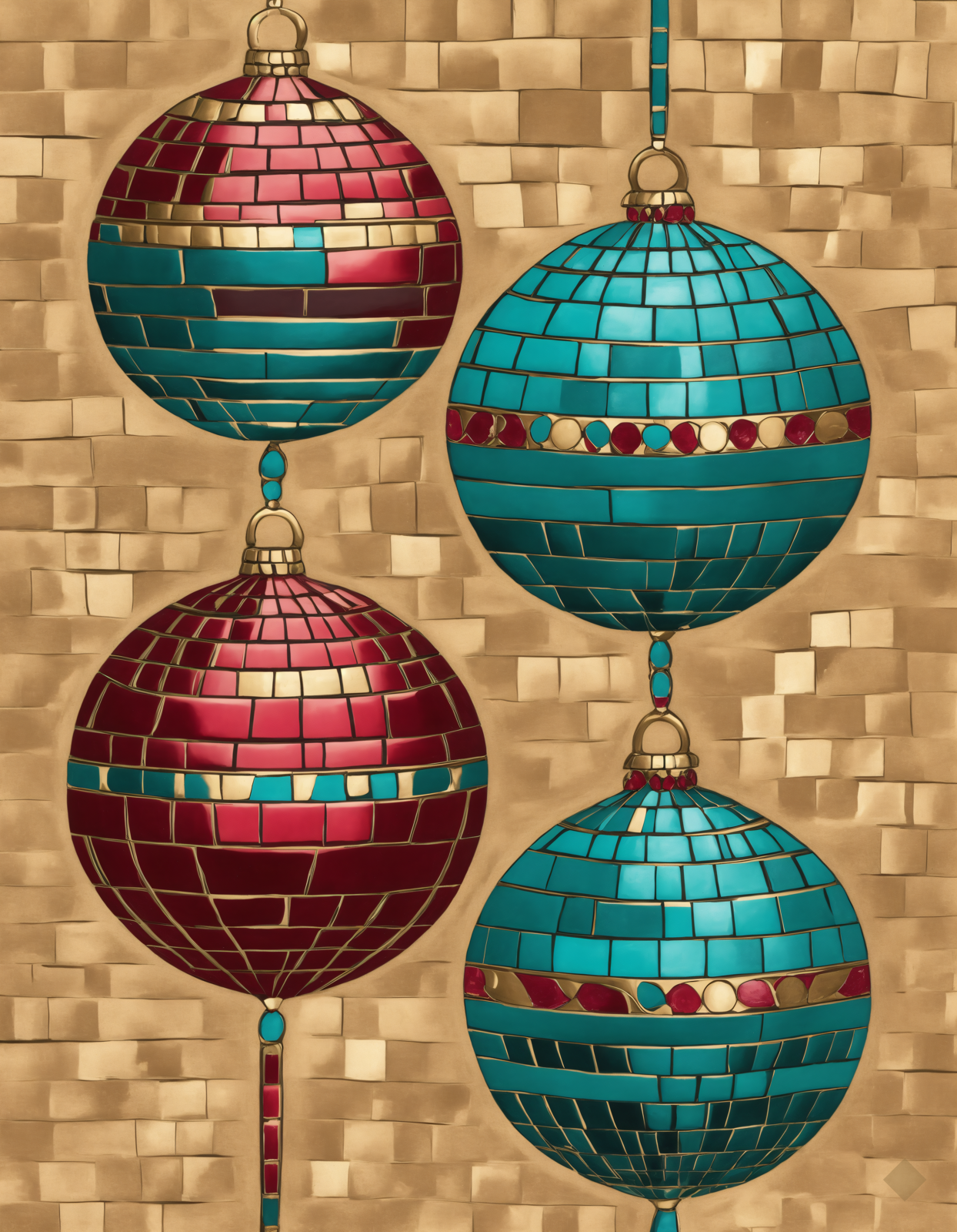 Baubles in Mosaic